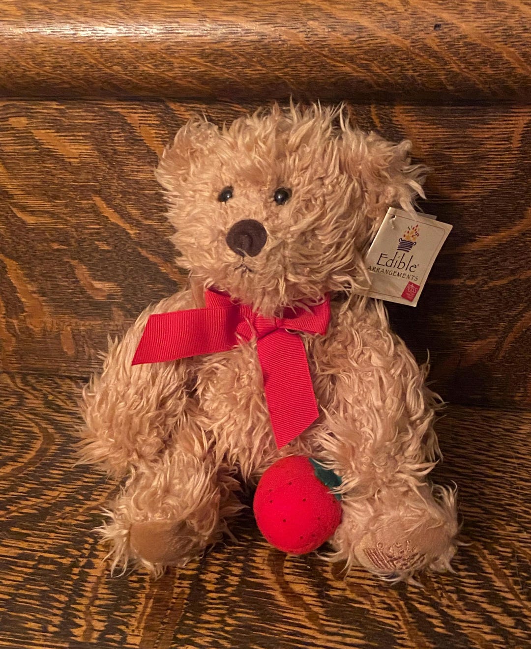 Vintage Russ berry Bear Edible Arrangements Bear 1999 Russ Berrie & Co