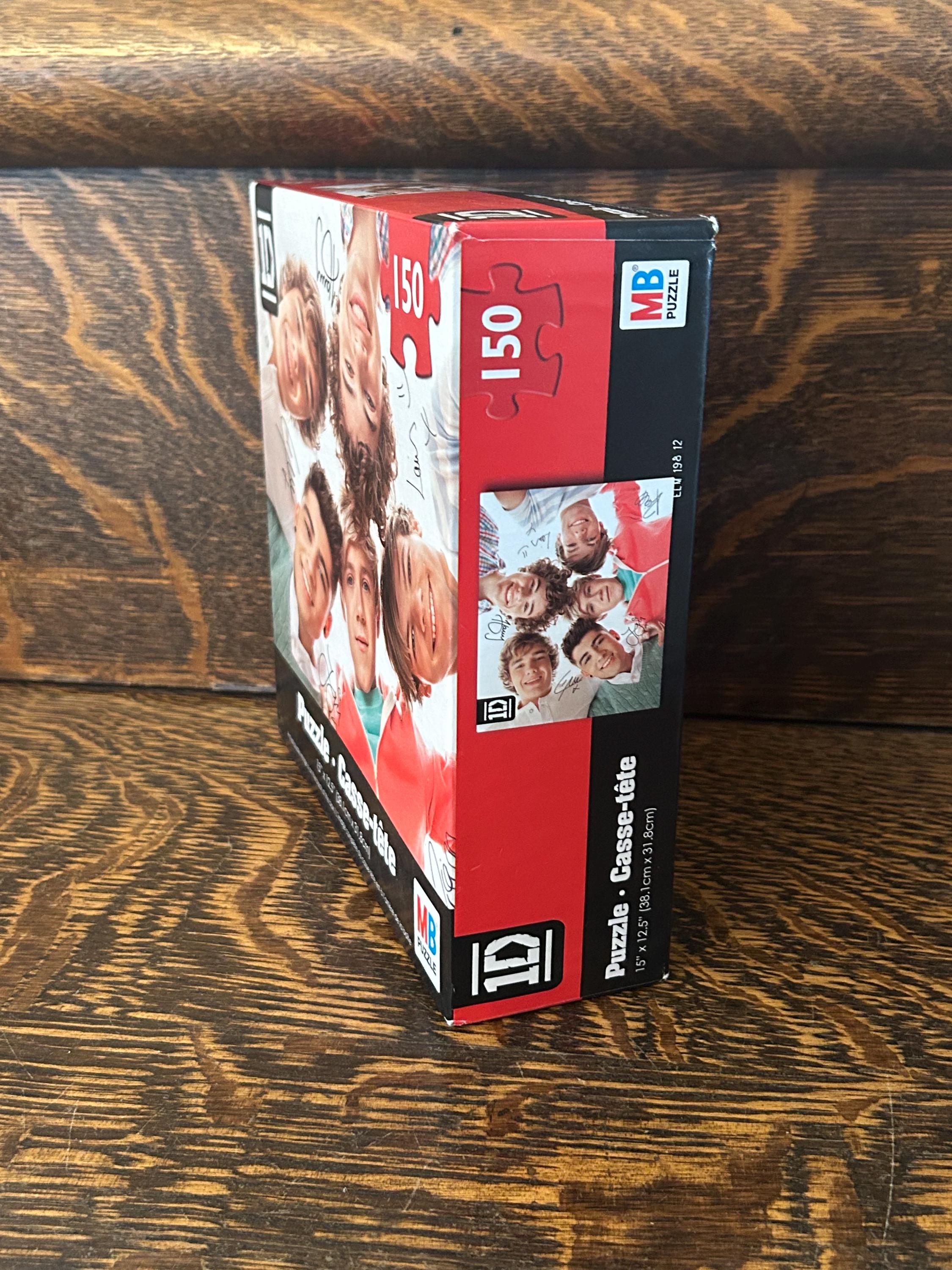 【希少】One Direction 5体コンプリートセット 2012 One Direction Puzzle 1D Boy Band Milton Bradley 150pc Puzzle