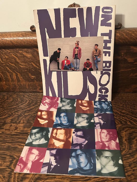 ニューキッズオンザブロック　ツアーパンフ&写真集 Vintage 1990 New Kids on the Block 