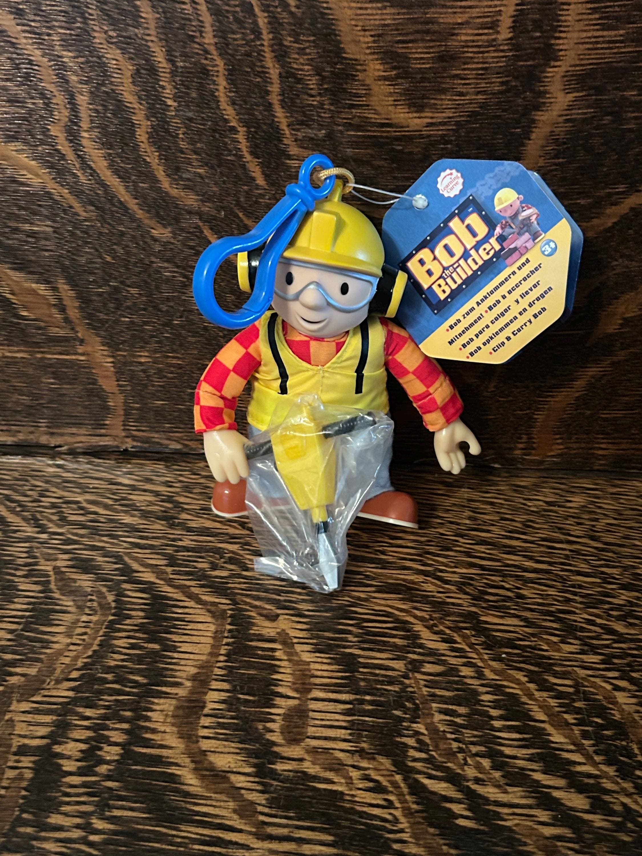 2006 Bob the Builder Plush Keychain Rare Backpack Clip - Etsy