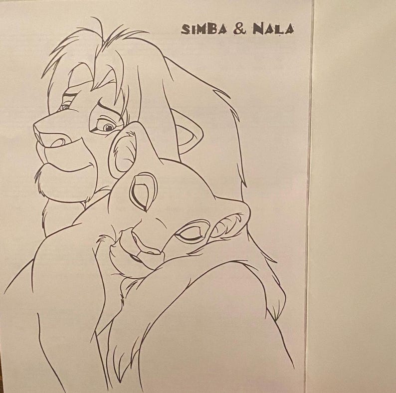 Simba Line 1994 Disney’s the Lion King Songbook Recorder Fun - Etsy