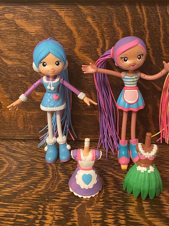 Betty Spaghetty Puppen Moose Brand im Ruhestand Betty Spaghetty Lot von 44 Stuck schwer Puppen zu finden Etsy