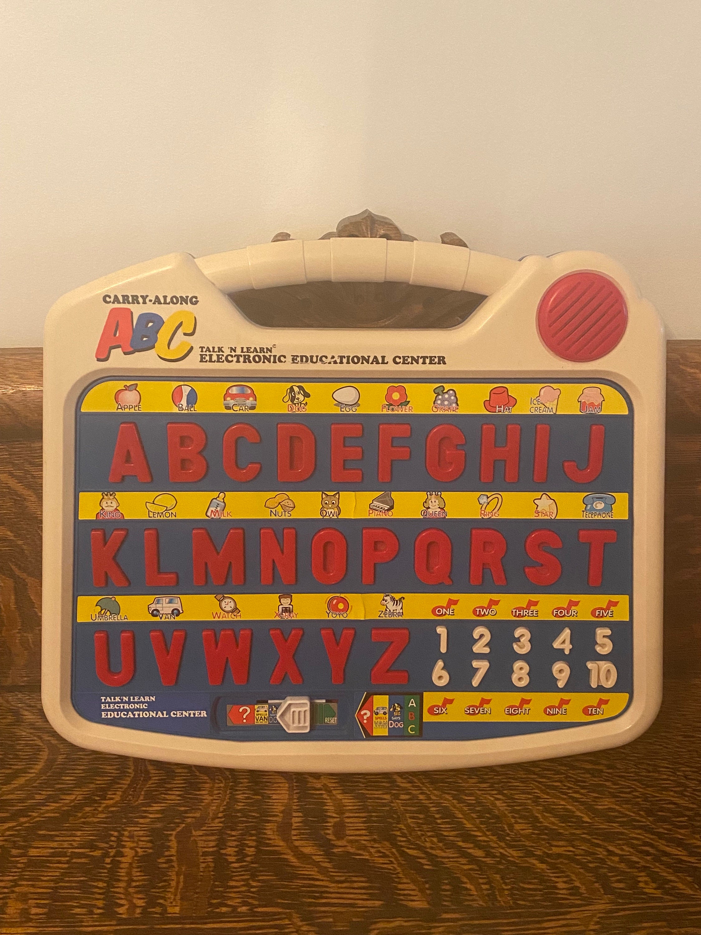 Alphabet learning center toy outlet
