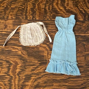 Vintage 1974 Barbie Peasant Dress #7749 Best Buy Barbie Fashions