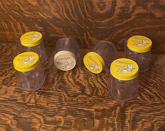 Vintage Osterizer Mini Blend Container Blender Storage Jars Set Of 6