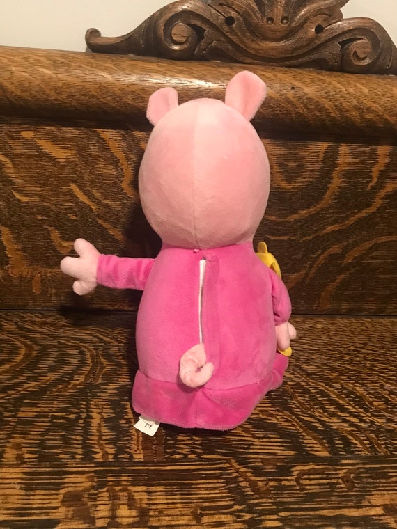 2003 Talking Peppa Pig Plush Bedtime Peppa Etsy UK