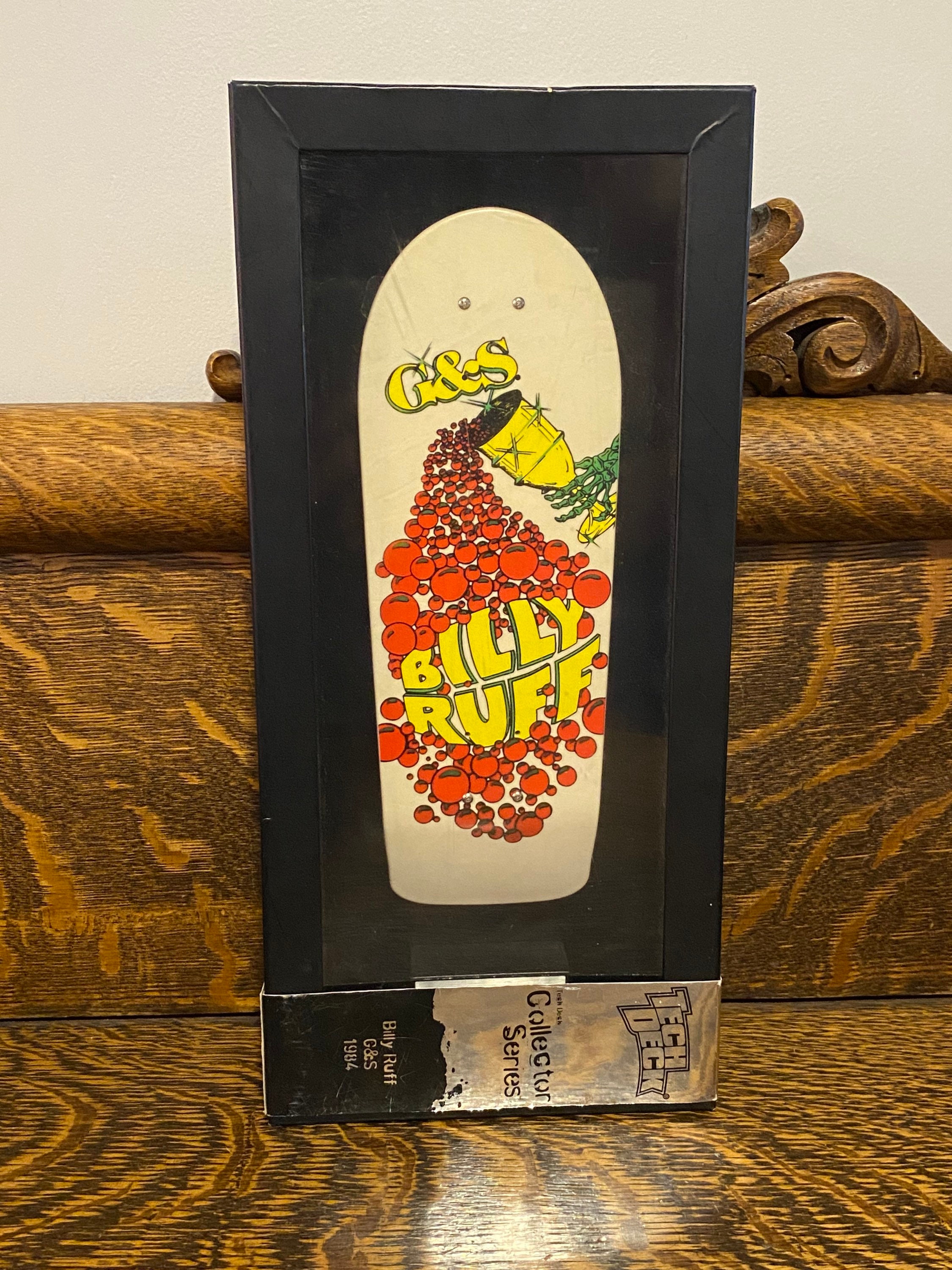 Retro Tech Deck Wall Decor Billy Ruff Collector Series Giant