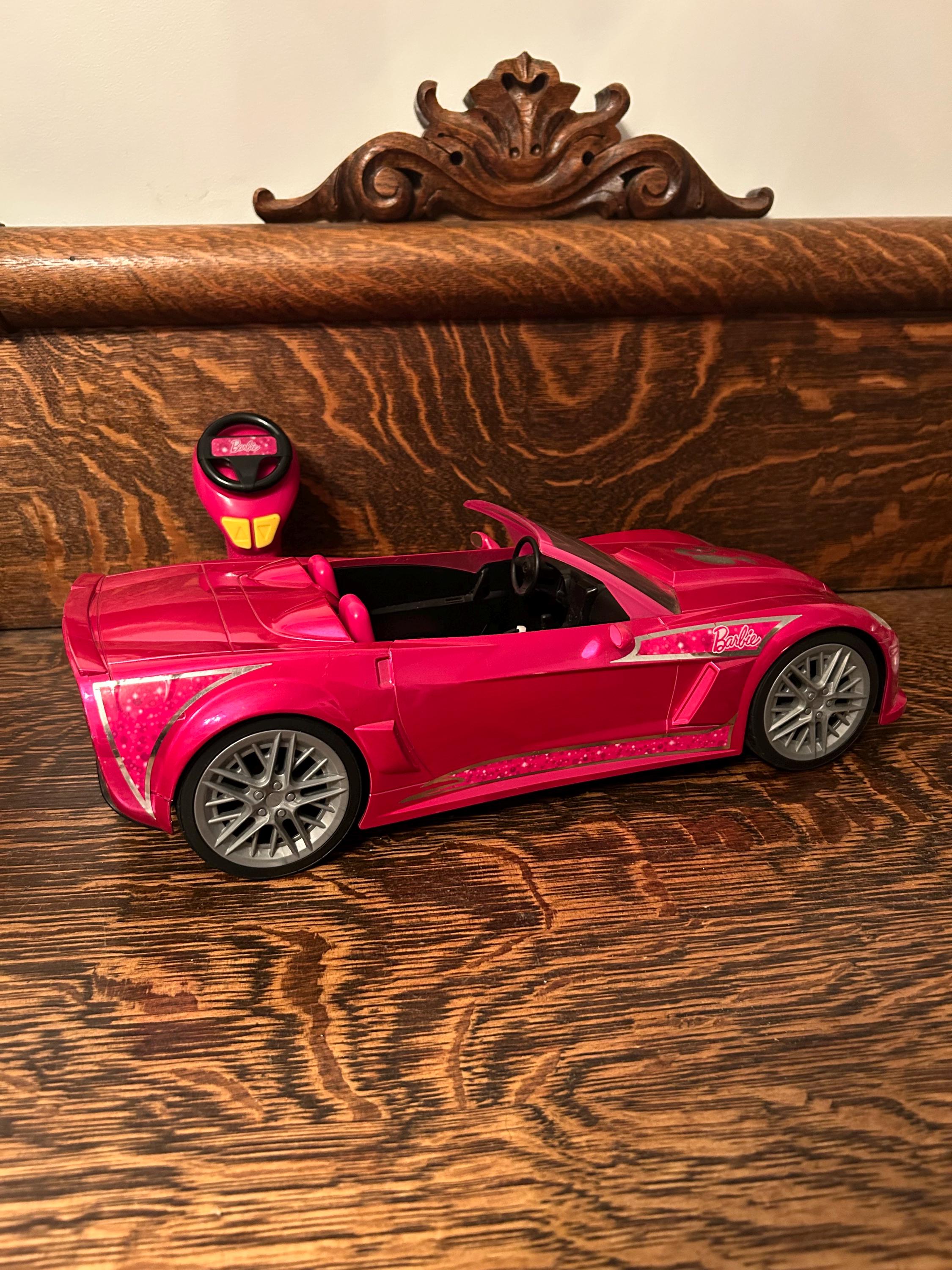90s Barbie Car Barbie Corvette Power Wheels 1990 Battery 1990's