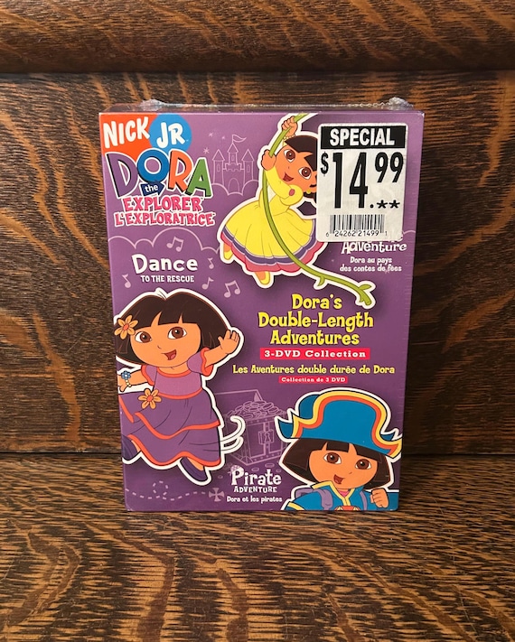 2005 Dora the Explorer Dora's Double Length Adventures 3 DVD