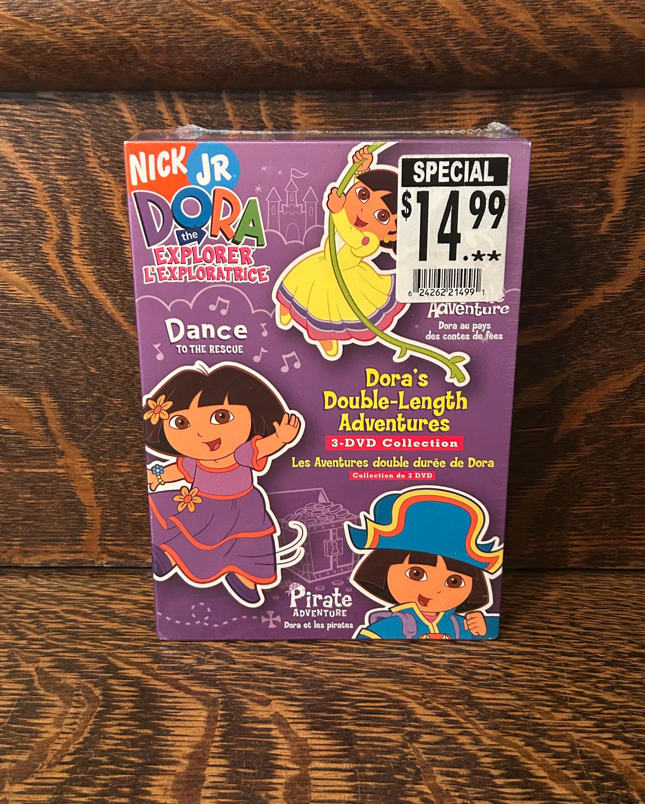 2005 Dora the Explorer Dora's Double Length Adventures 3 DVD