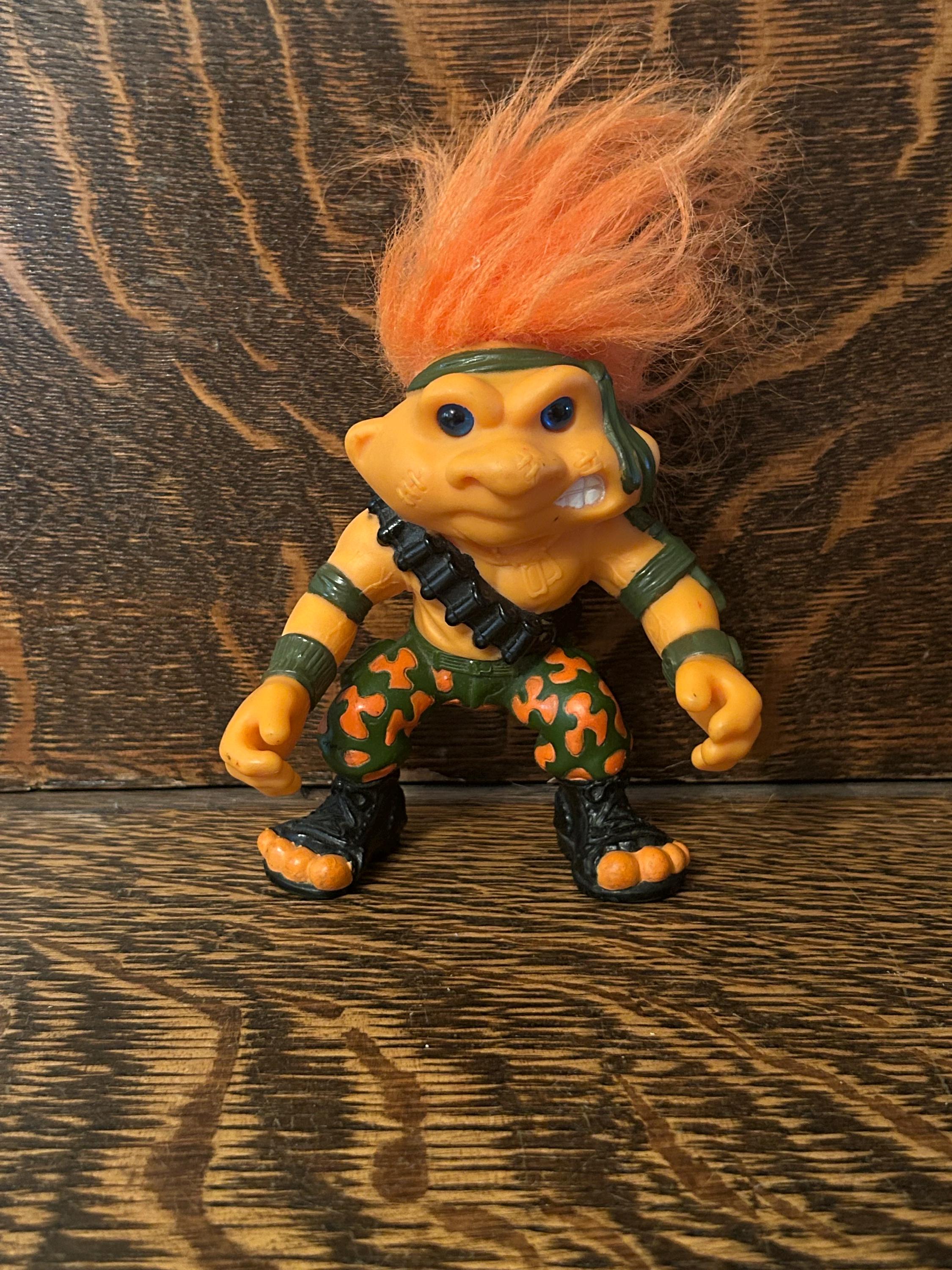 Vintage Hasbro Battle Trolls 90's Troll Dolls Count Trollula, Sgt