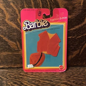 Vintage Barbie Fashions #4906 Fashion Extras 1983 Superstar Era Mattel Barbie Clothing For Tracy, Christie, & PJ