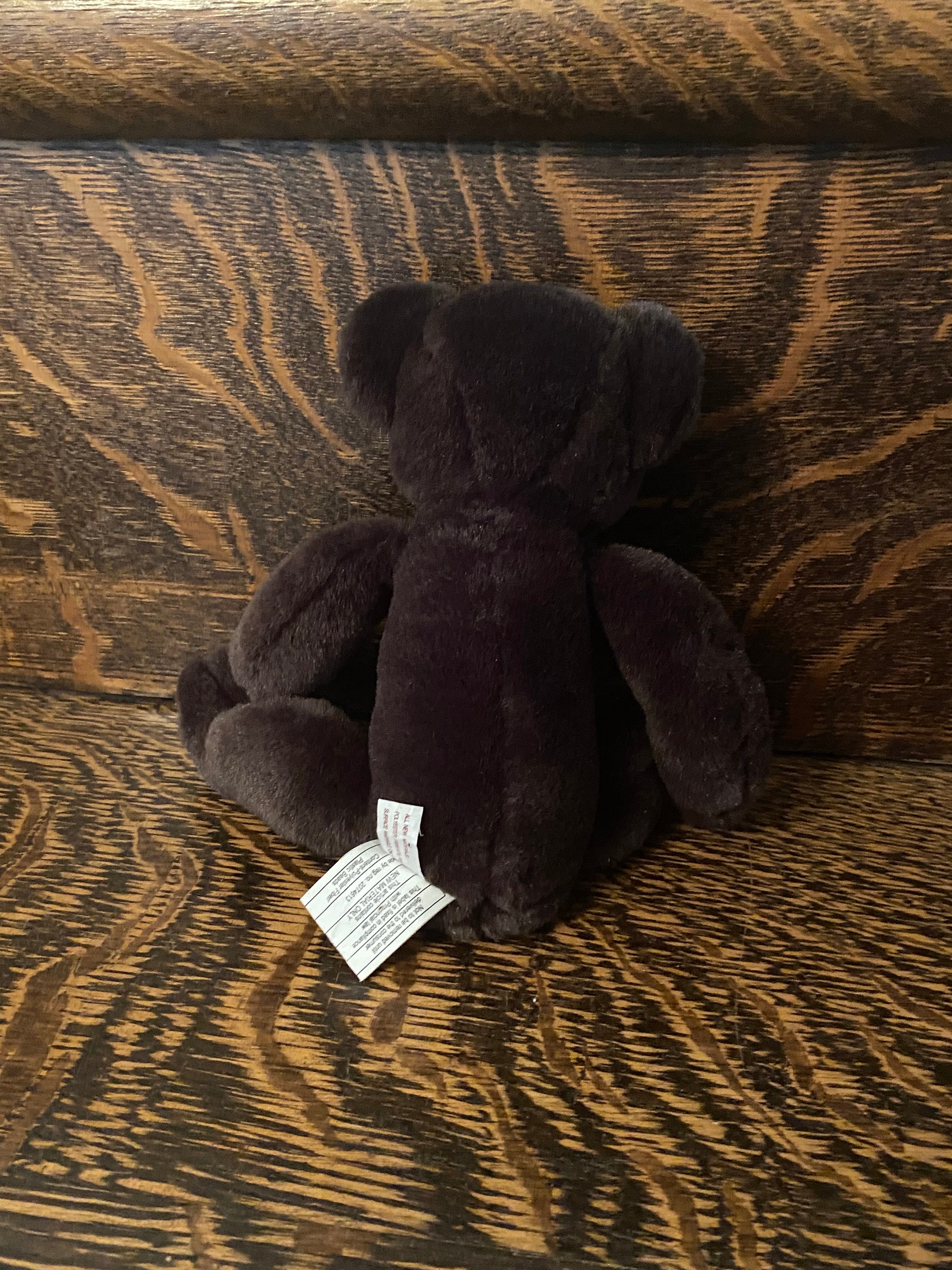 Vintage Teddy Bear 1999 Logo Bear Weighted Plush - Etsy