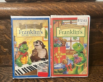 Vintage 1997 FRANKLIN the Turtle Learns to Share Vhs Video Nick Jr
