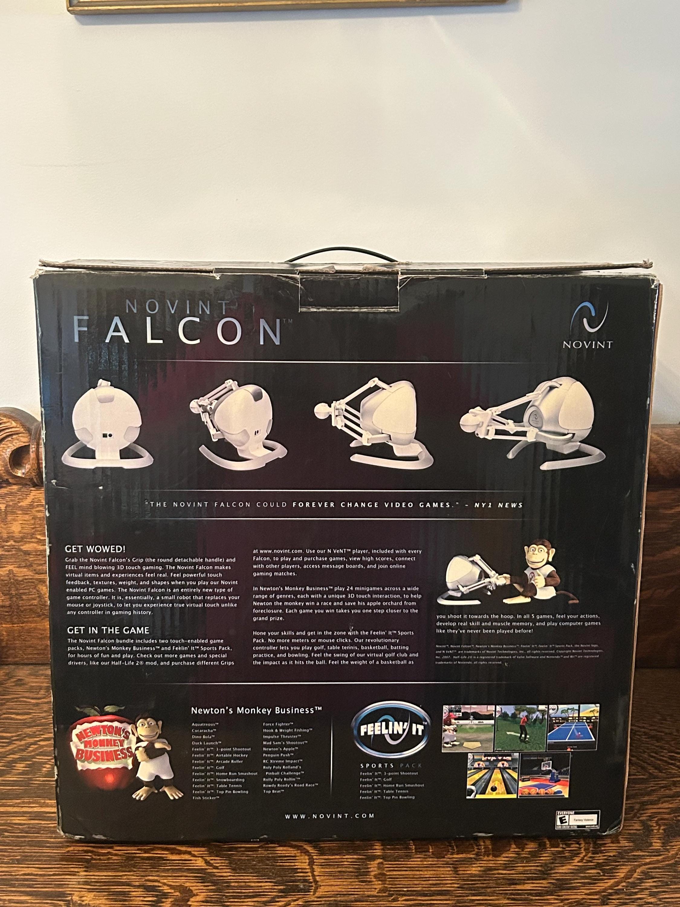 Novint Falcon Haptic Gaming Controller Black Falcon PC Computer