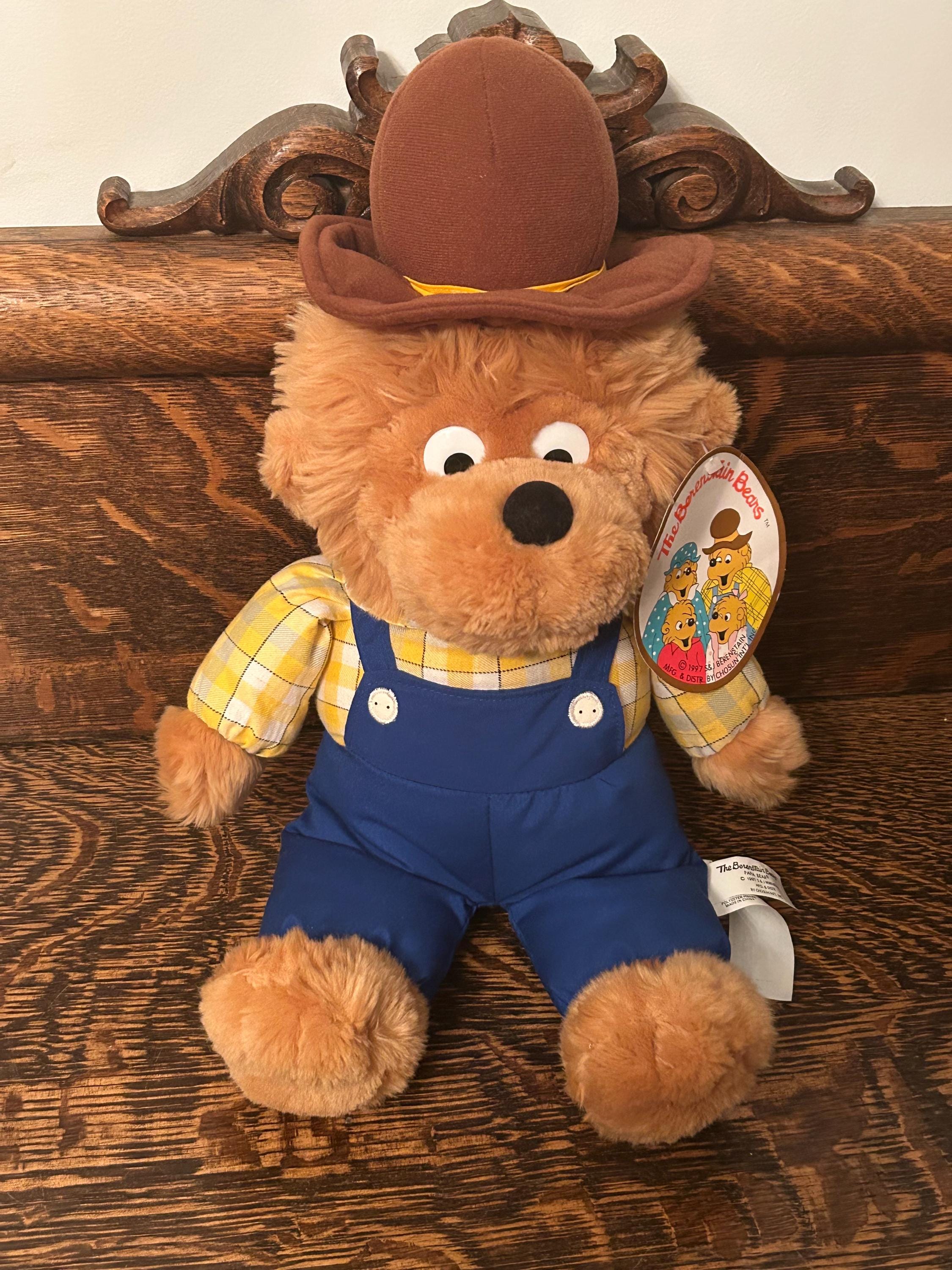 Vintage Berenstain Bears Papa Bear Plush 1997 the Berenstain Bears