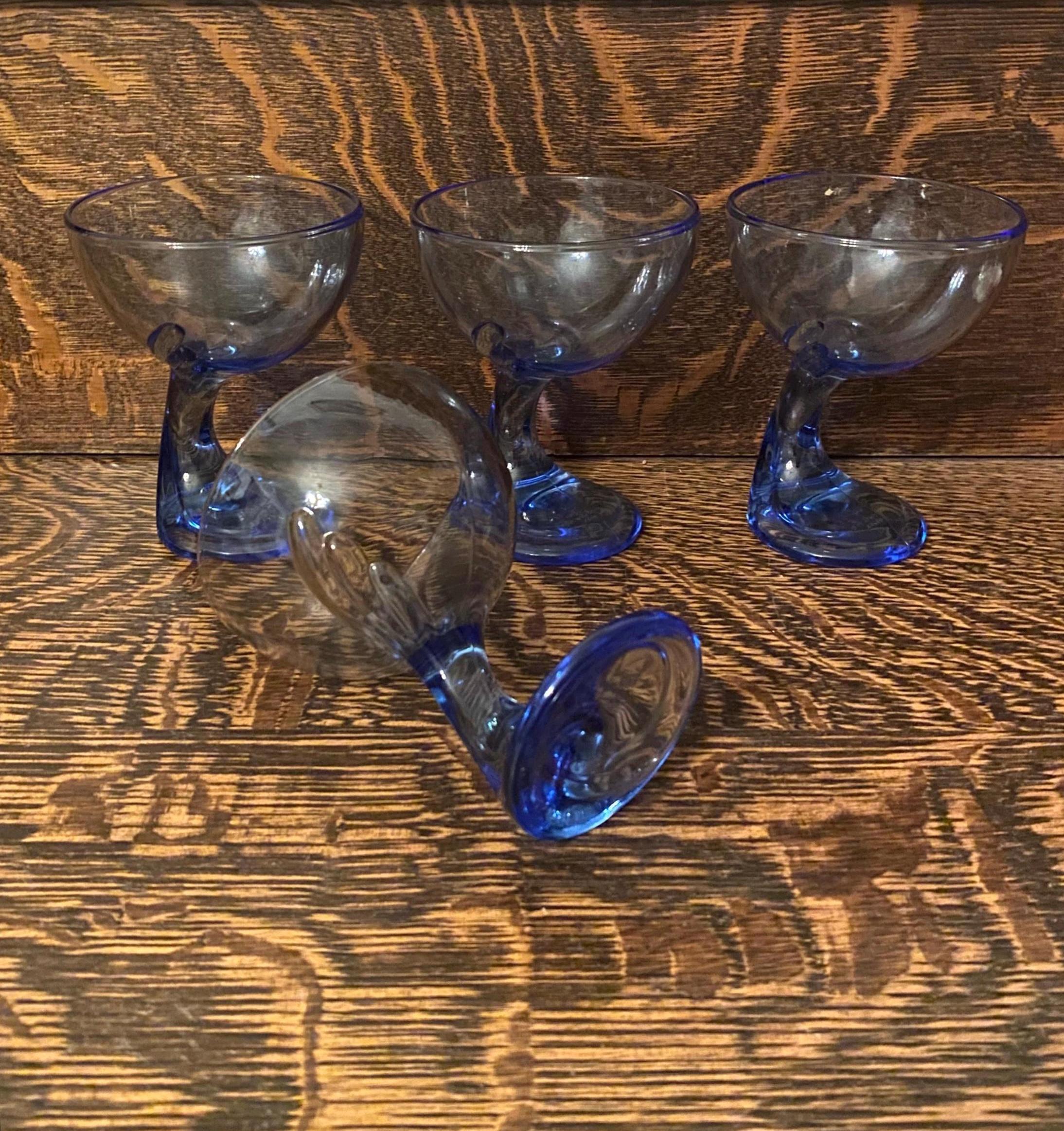 Bormioli Rocco Cobalt Blue Bowls - Etsy