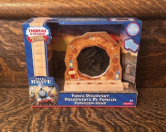 2014 Thomas The Tank Engine Fossil Discovery Fisher Price Real Wooden Railway Track Attachment Thomas Tale Of The Brave