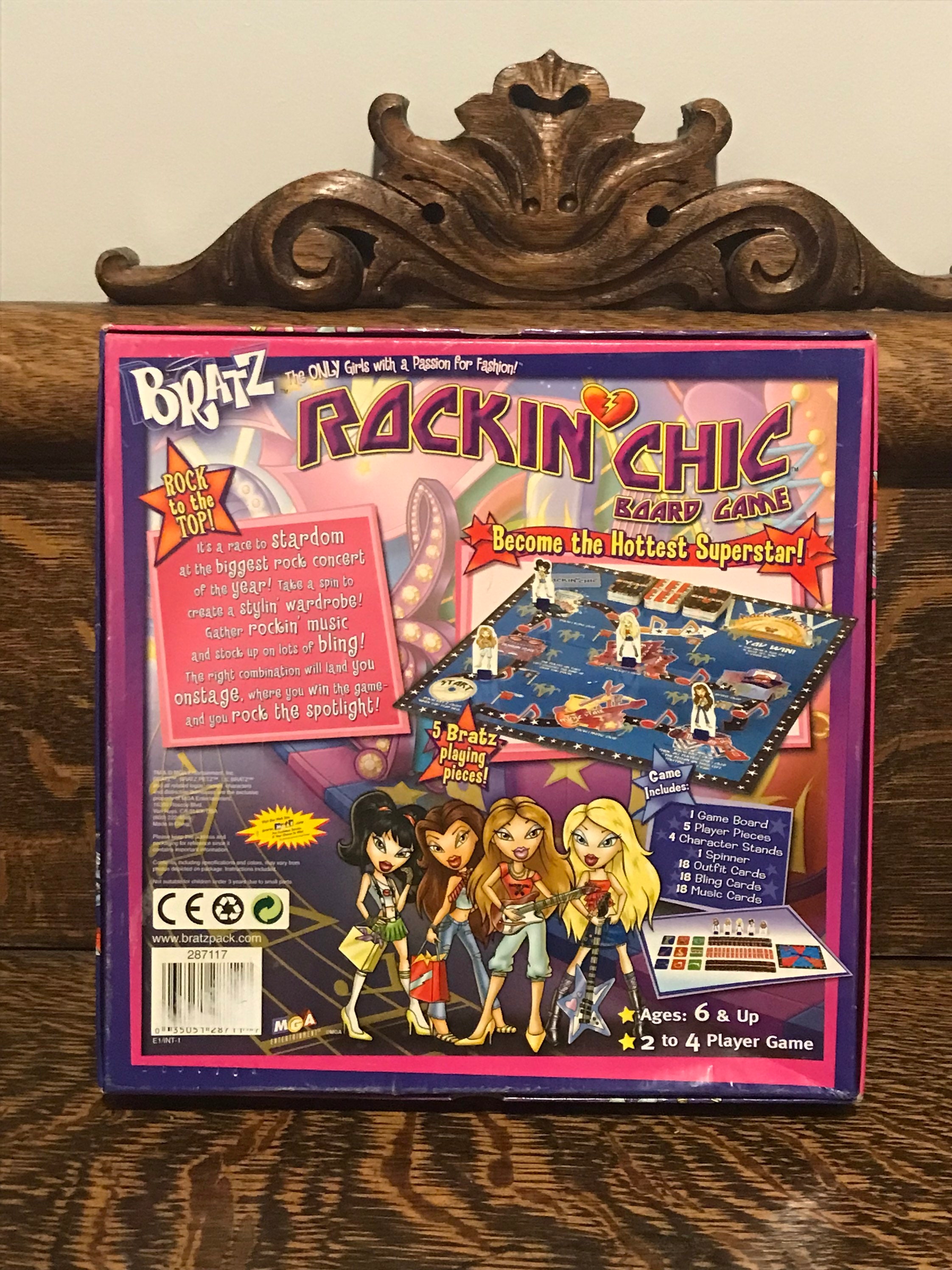 Retro Bratz Rockin Chic Board Game Early 2000s Toys Etsy
