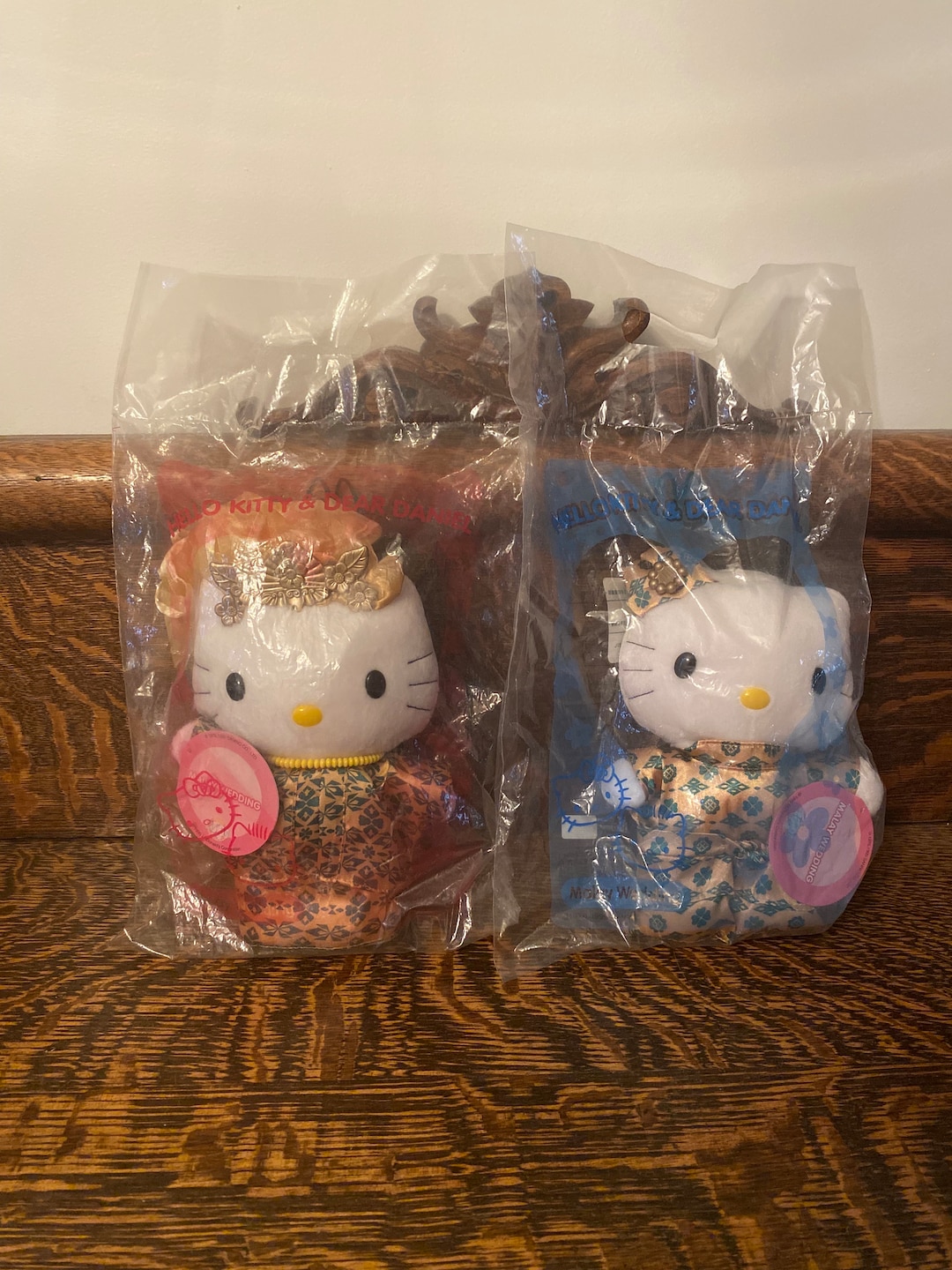 Set of Vintage Hello Kitty Malay Wedding Mcdonald's Happy Meal