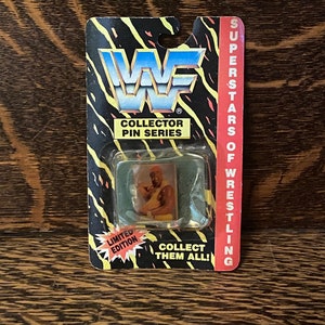 Vintage WWF Hulk Hogan Pin 1991 Superstars Of Wrestling Collectors Pin