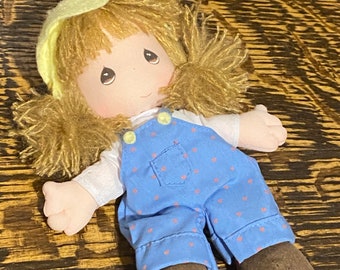 Vintage Precious Moments Small Soft Doll