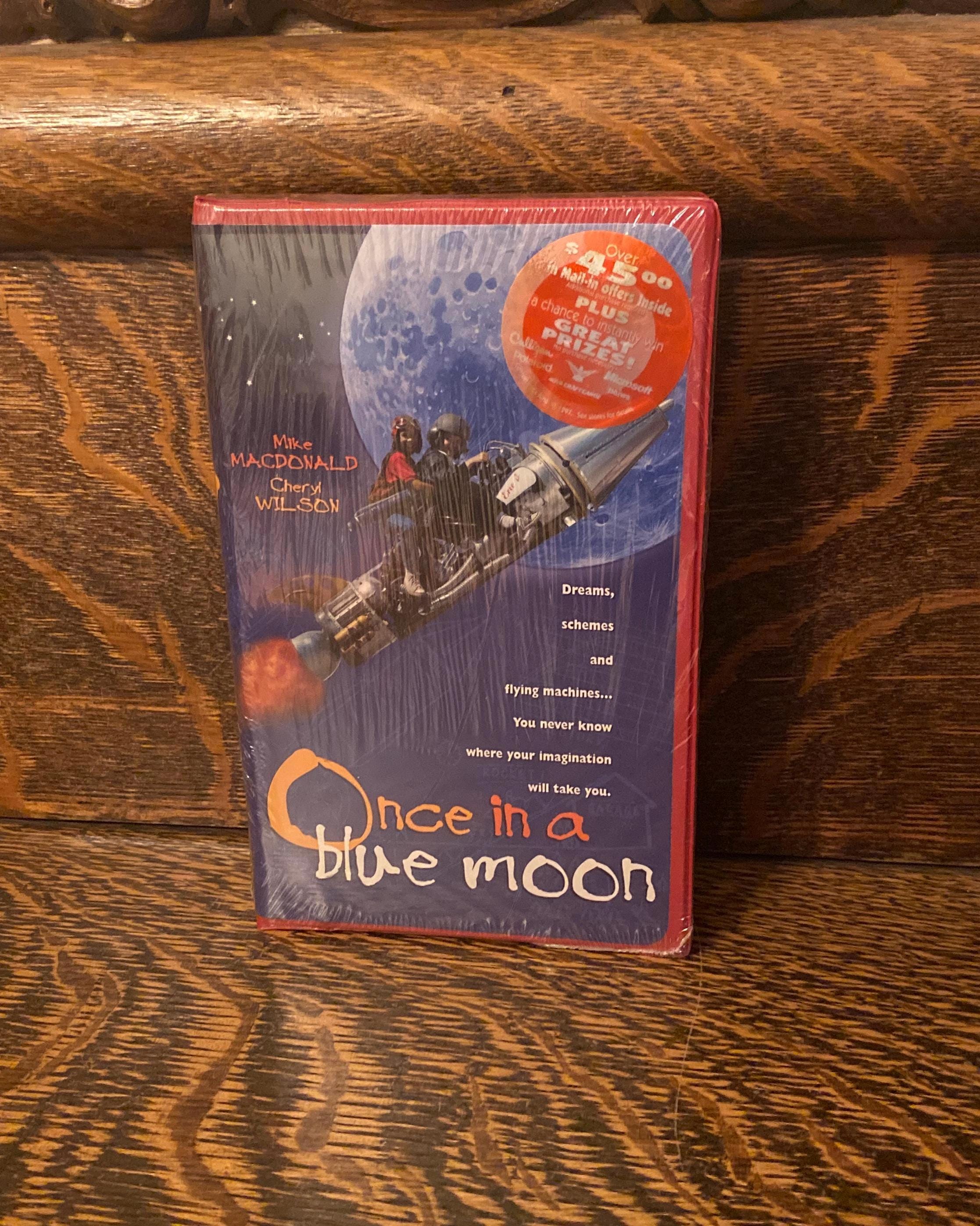 Rare VHS Tape Once in A Blue Moon 1995 Malo Video Cheryl Wilson