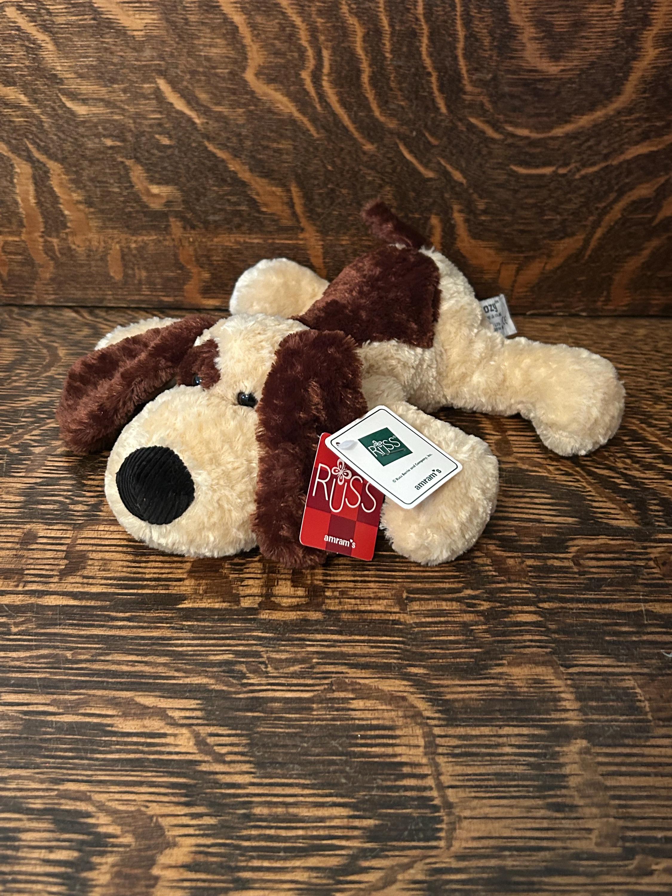 Russ Berrie “droozy” the Dog Vintage Plush Dog Russ Amram's - Etsy