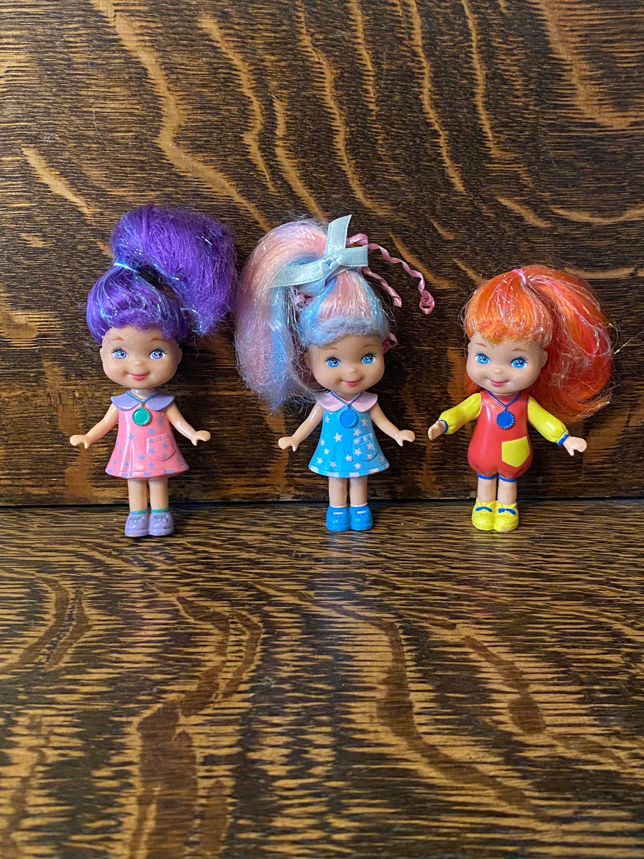 Vintage Mattel Lil Secrets Dolls 1993 Mattel Lot of 3 Dolls Sally