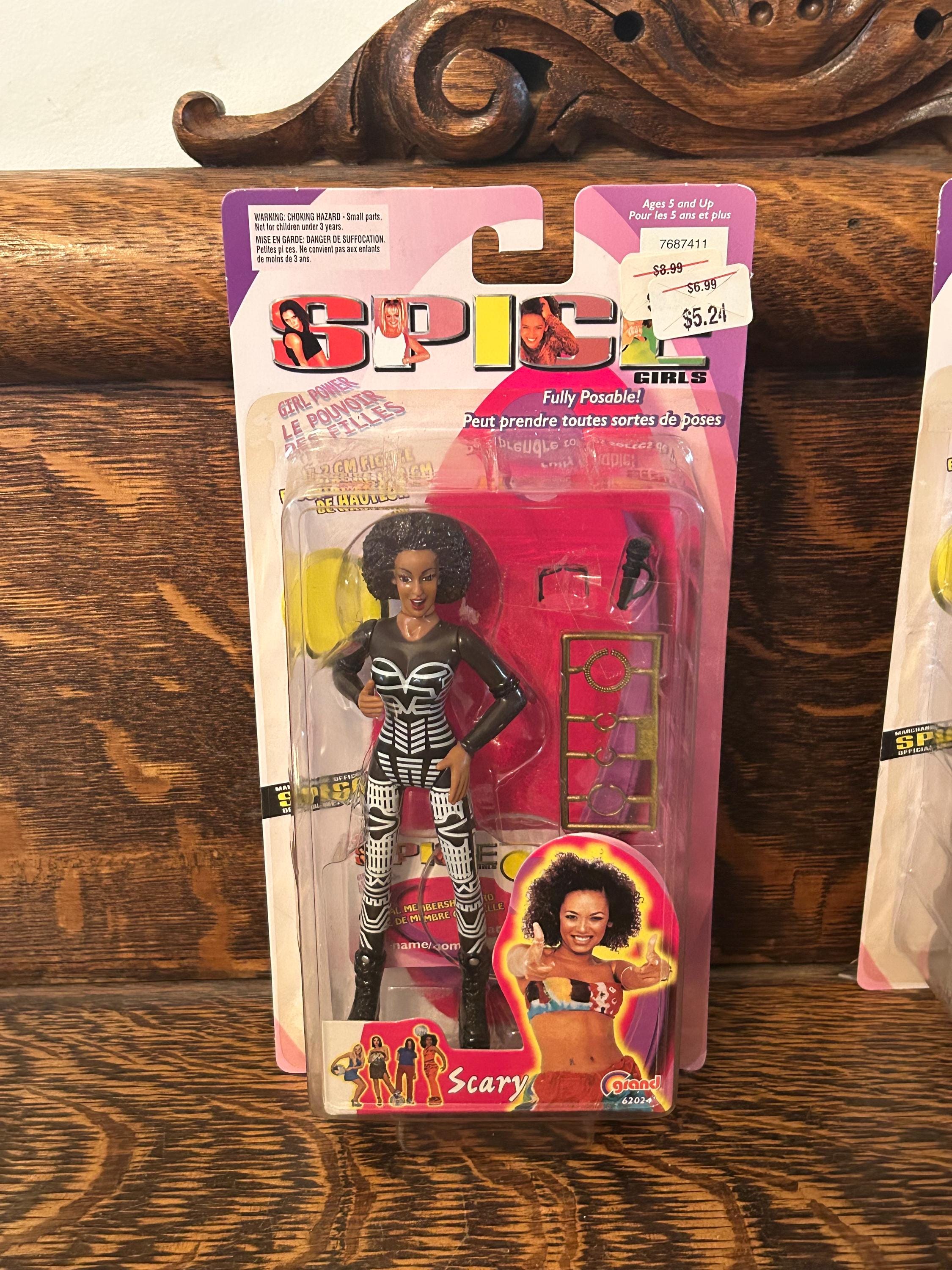 Vintage Spice Girls Figures 6” Dolls Sporty Spice Mel C, Posh