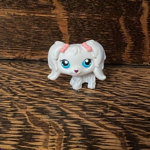 Littlest Pet Shop Maltese Puppy #65 LPS Figure Hasbro