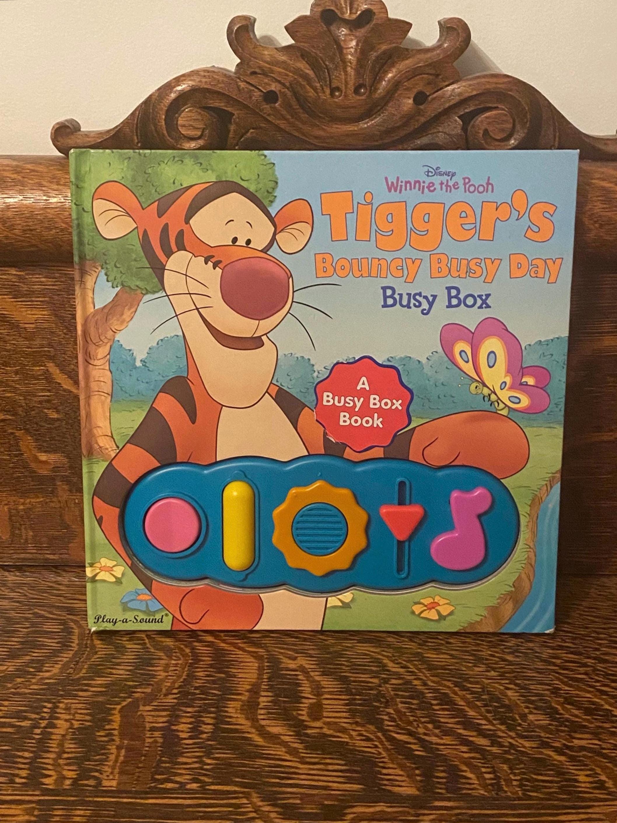 Rare Tigger's Bouncy Busy Day Busy Box Book Interactive Sound Book