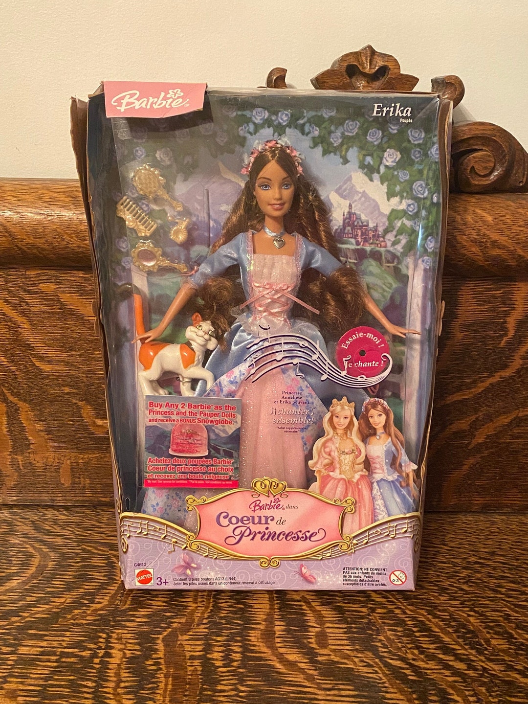 Barbie Princess & the Pauper Erika French Version Barbie Erika - Etsy