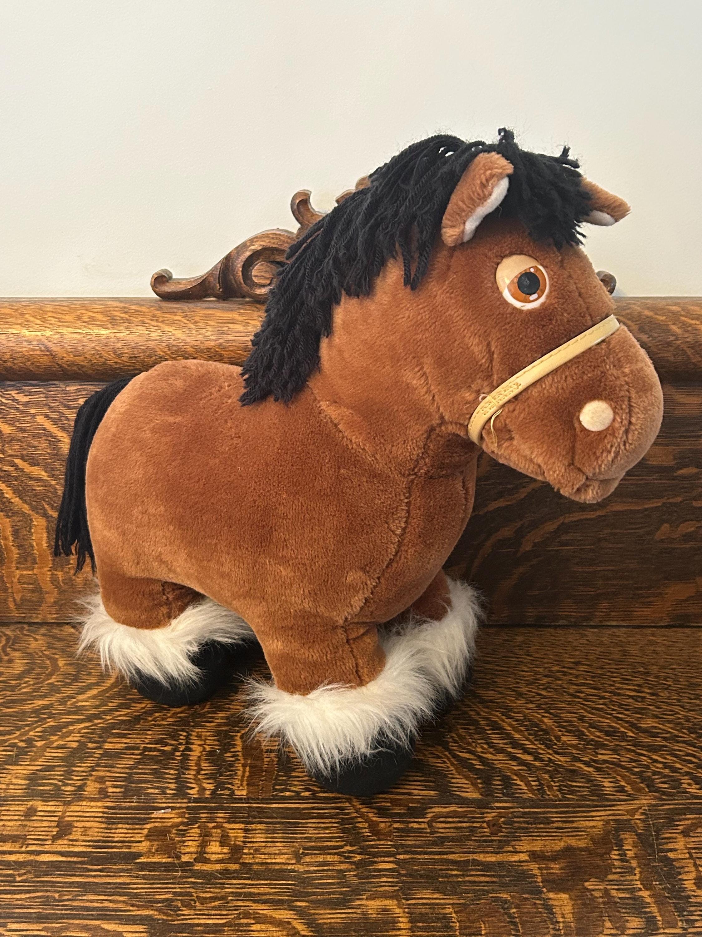新年SALE【超希少】90s A.P.C. horse lether フランス製 Vintage Cabbage Patch Kids Horse Appalachian Artworks 1984 Plush
