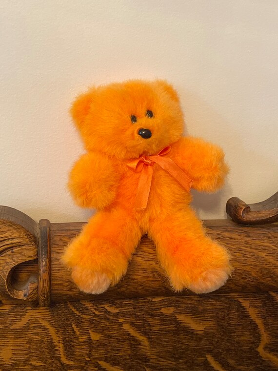 シュタイフ テディベア オレンジ 美品 Teddy Bear Orange シュタイフ テディベア オレンジ 美品 Teddy Bear Orange