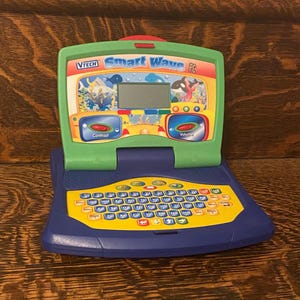 Vtech 90’s Smart Wave PC Learning Laptop Vintage Children’s Educational Learning Toy