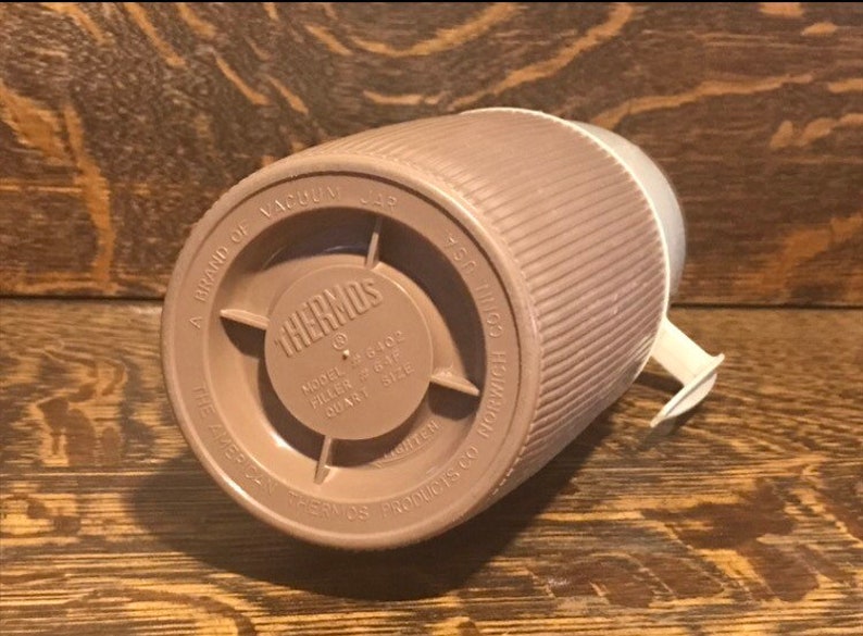 Vintage Thermos Glass Insert Large Mouth Travel Mug 6402 Etsy