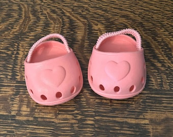 Build-A-Bear Workshop Pink Croc Shoes BAB Bear Clothing