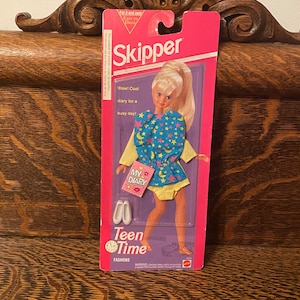 Vintage Teen Skipper Outfit Teen Time Fashions My Diary 1993 Mattel Barbie Skipper