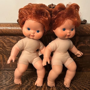 Vintage 1982 Kenner Strawberry Shortcake Blow Kiss Doll x2