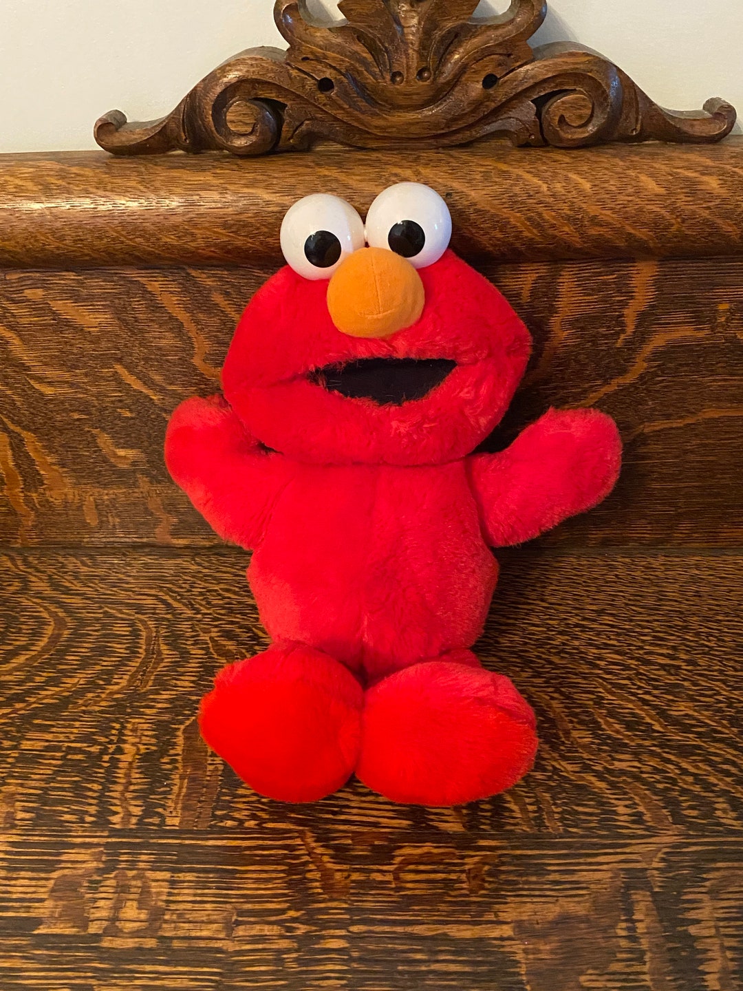 1996 Tickle Me Elmo TYCO Toys 90s Iconic Electronic Plush Toy Etsy
