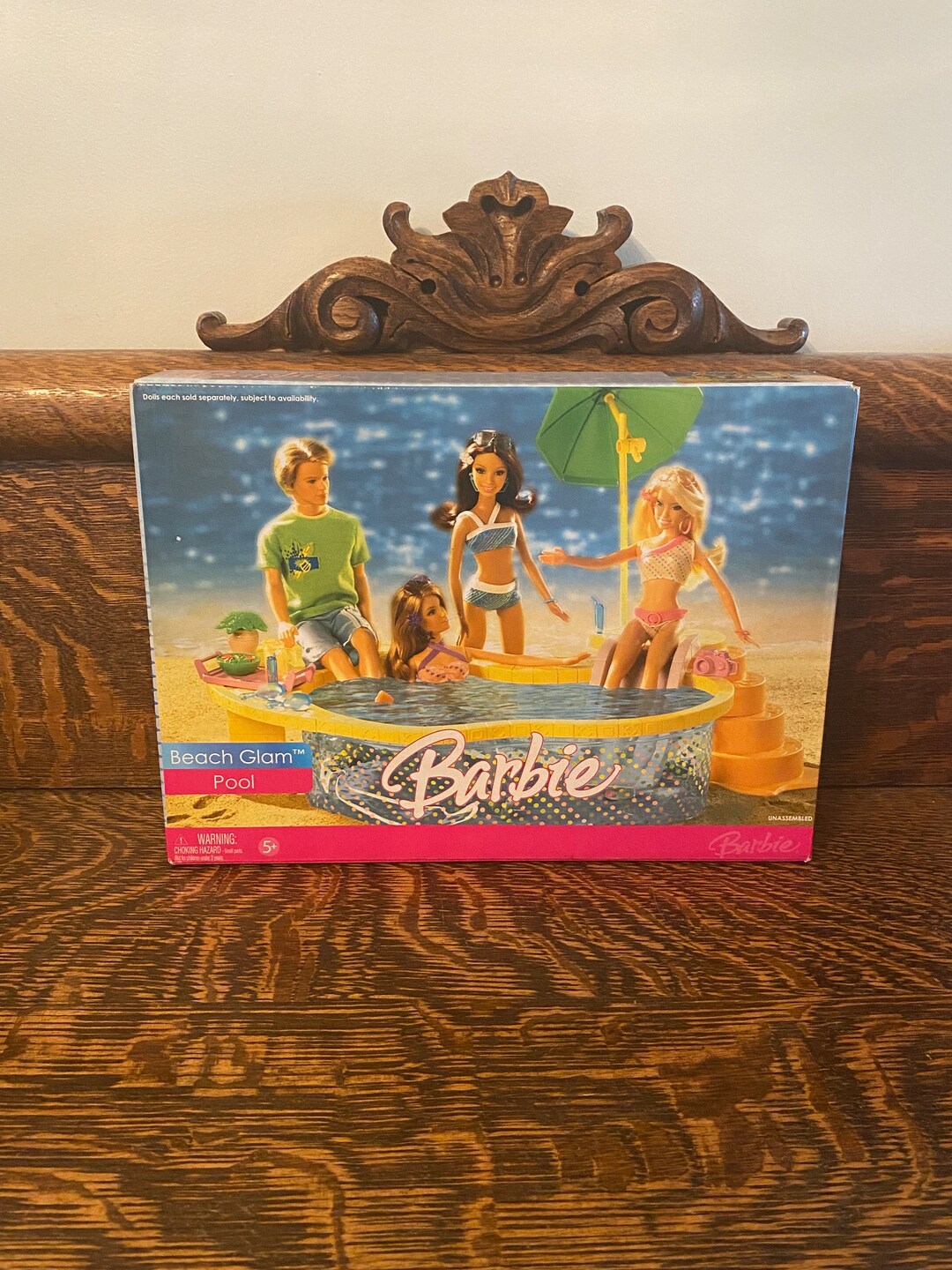 Piscina Barbie Glamorosa de Playa Vintage 2006 Mattel Barbie México