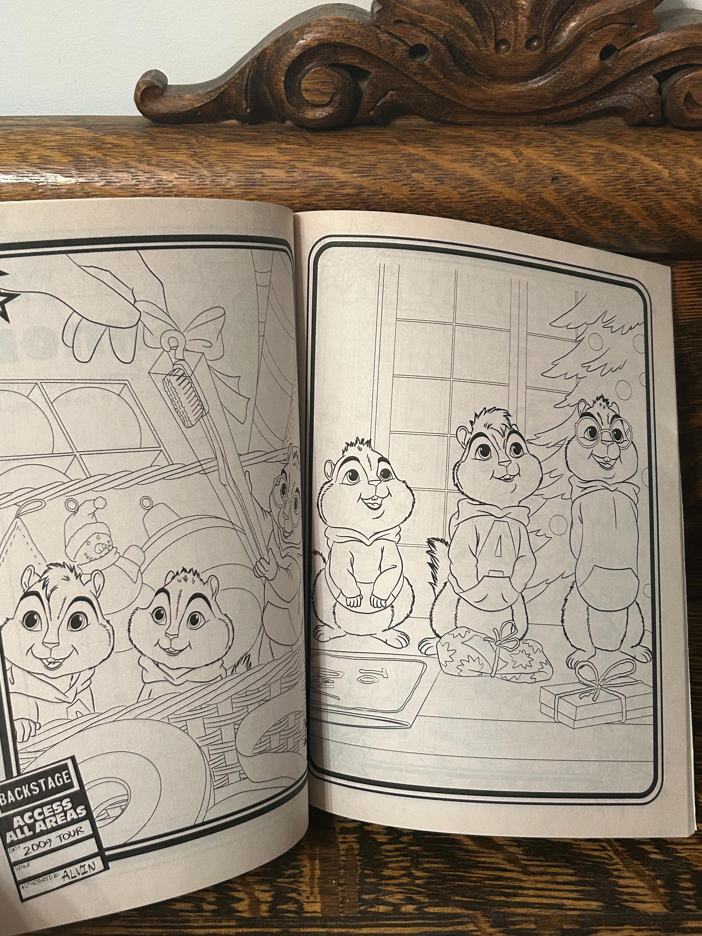 Rare Alvin and the Chipmunks the Squeakquel