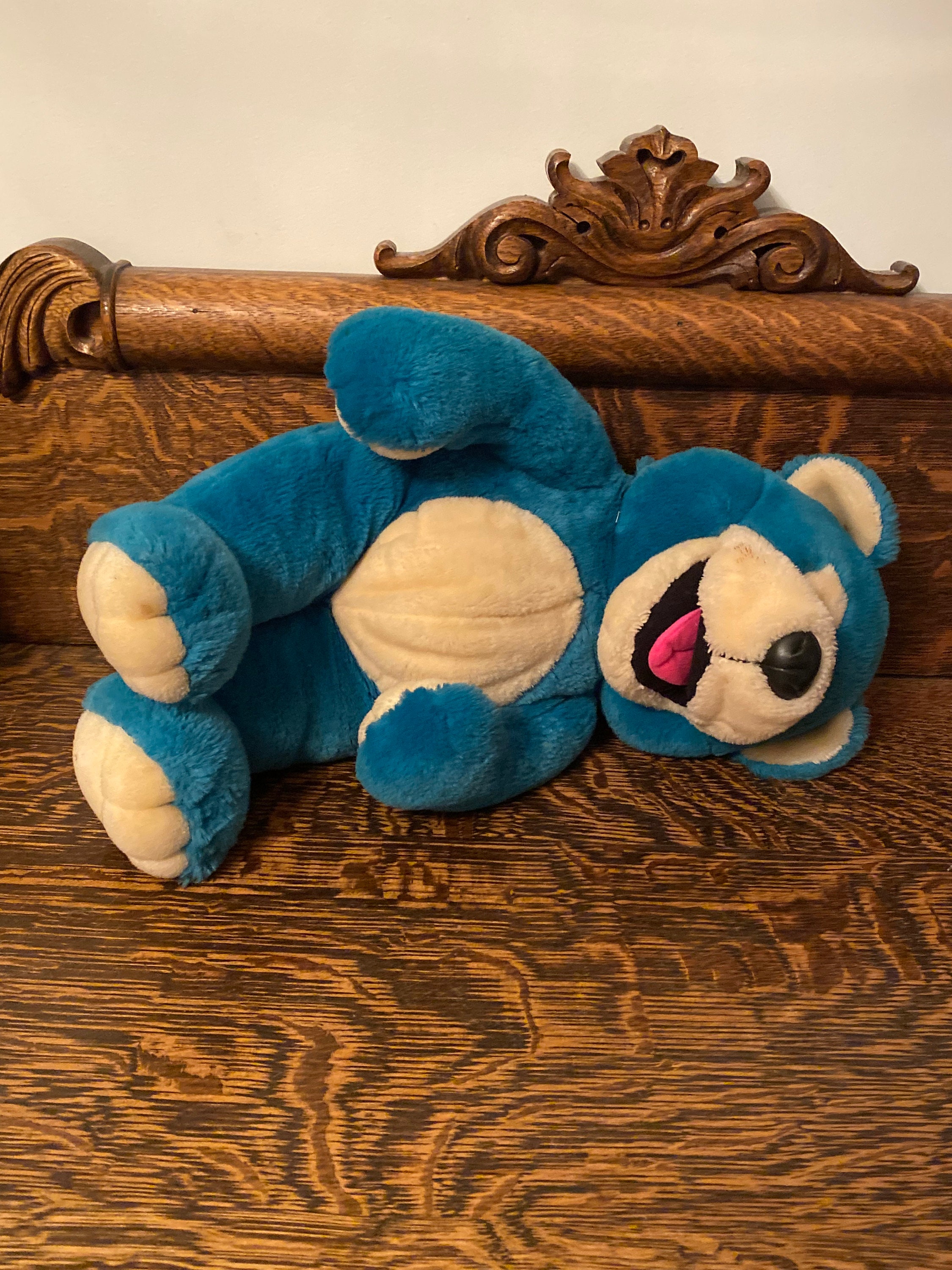 Vintage Playtalkin' 24K Polar Puff Plush Teddy Bear Hand Vintage Playtalkin' 24K Polar Puff Plush Teddy Bear Hand