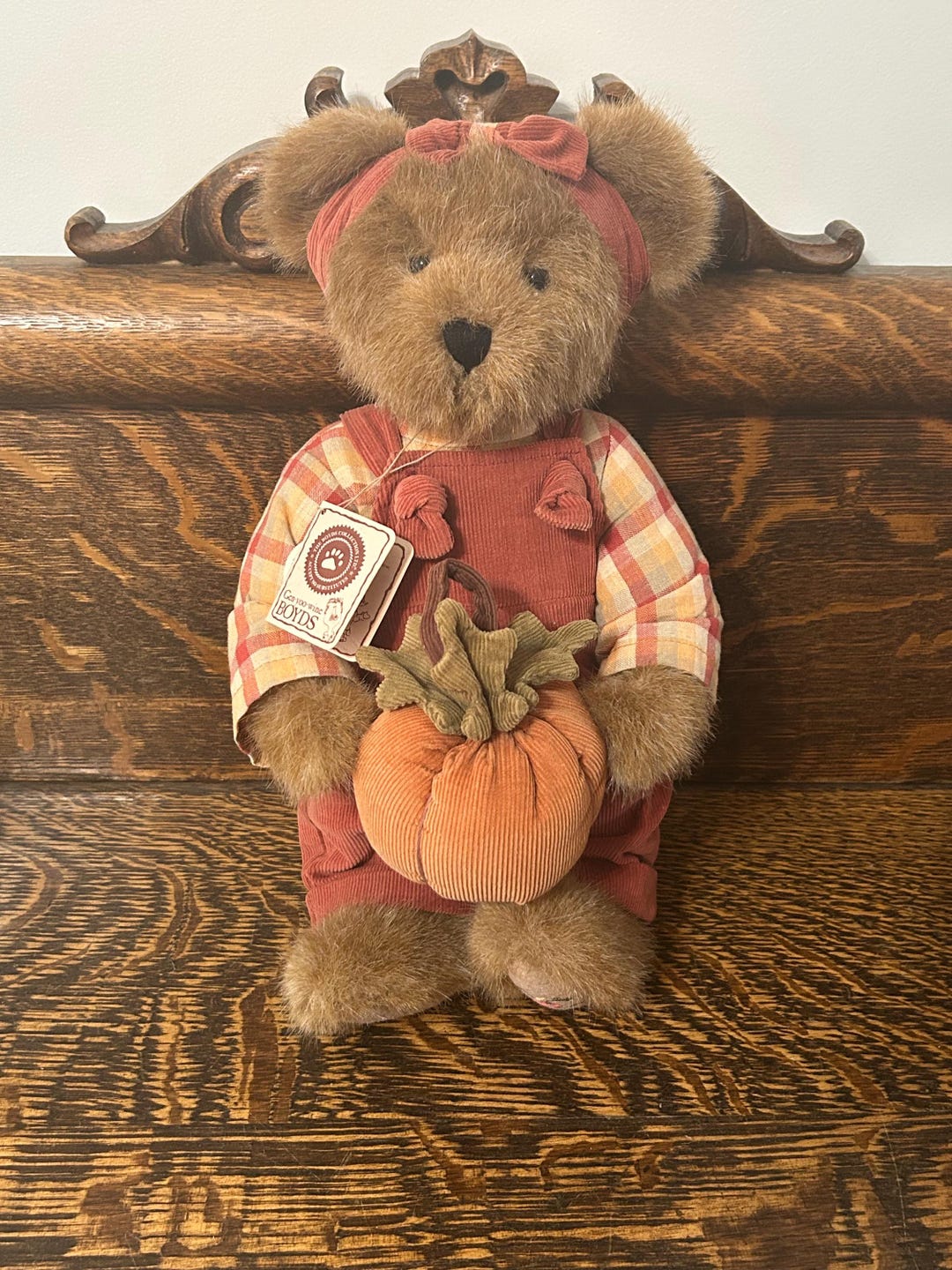 Vintage Boyds Bears Penelope P Punkinbeary Teddy Bear - Etsy