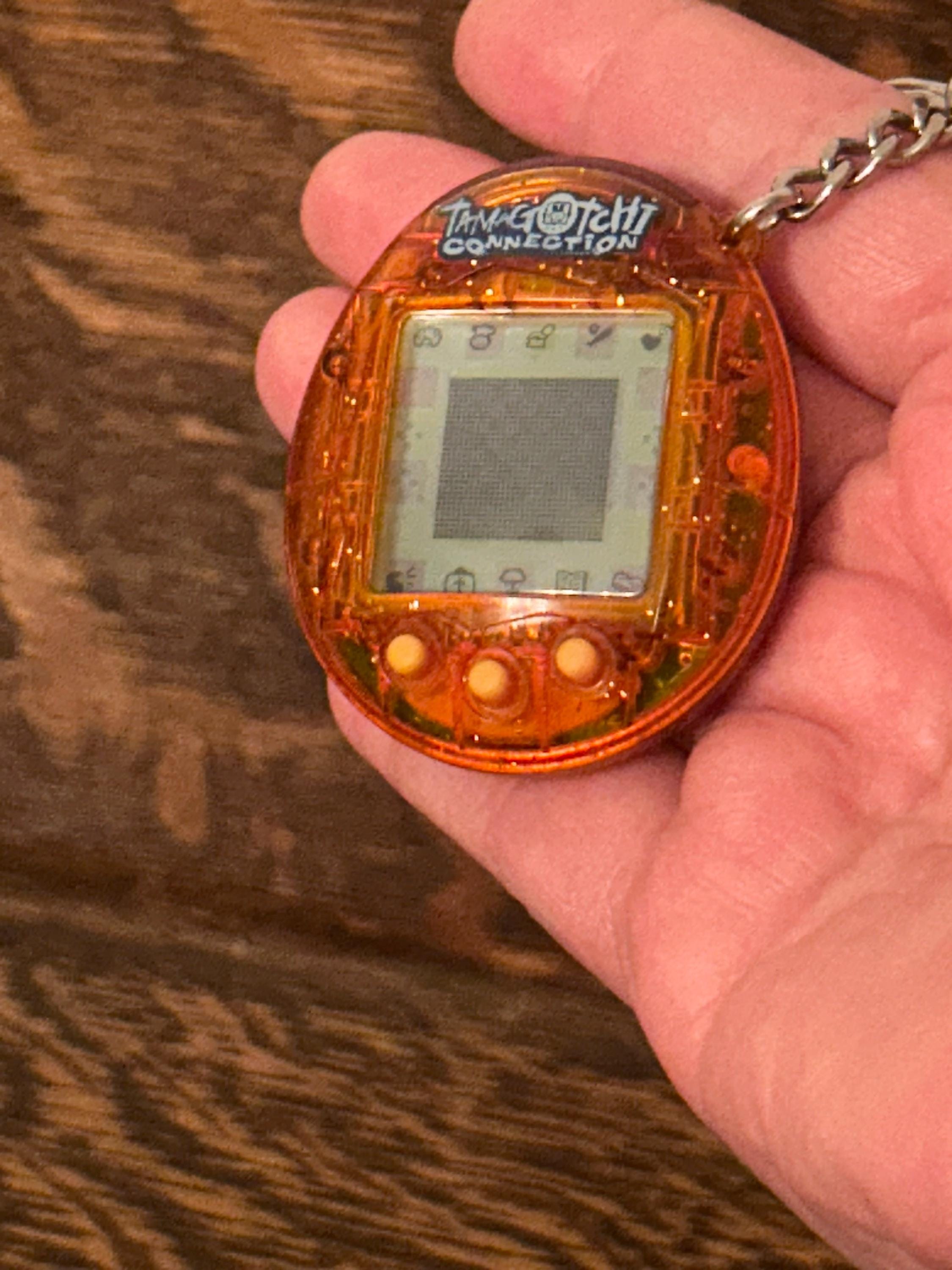 2004 たまごっちコネクション V1 半透明スパークリングオレンジ
