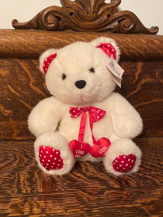 ❤️SALE❤️CIMCA❤️50th Anniversary テディベア１９７１ Vintage Teddy Bear “I Love You” Bear Anniversary Gift - Birthday