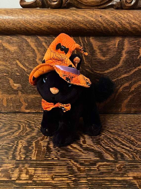Sears Exclusive Friday Cat Plush Vintage Halloween Plush Cat Etsy