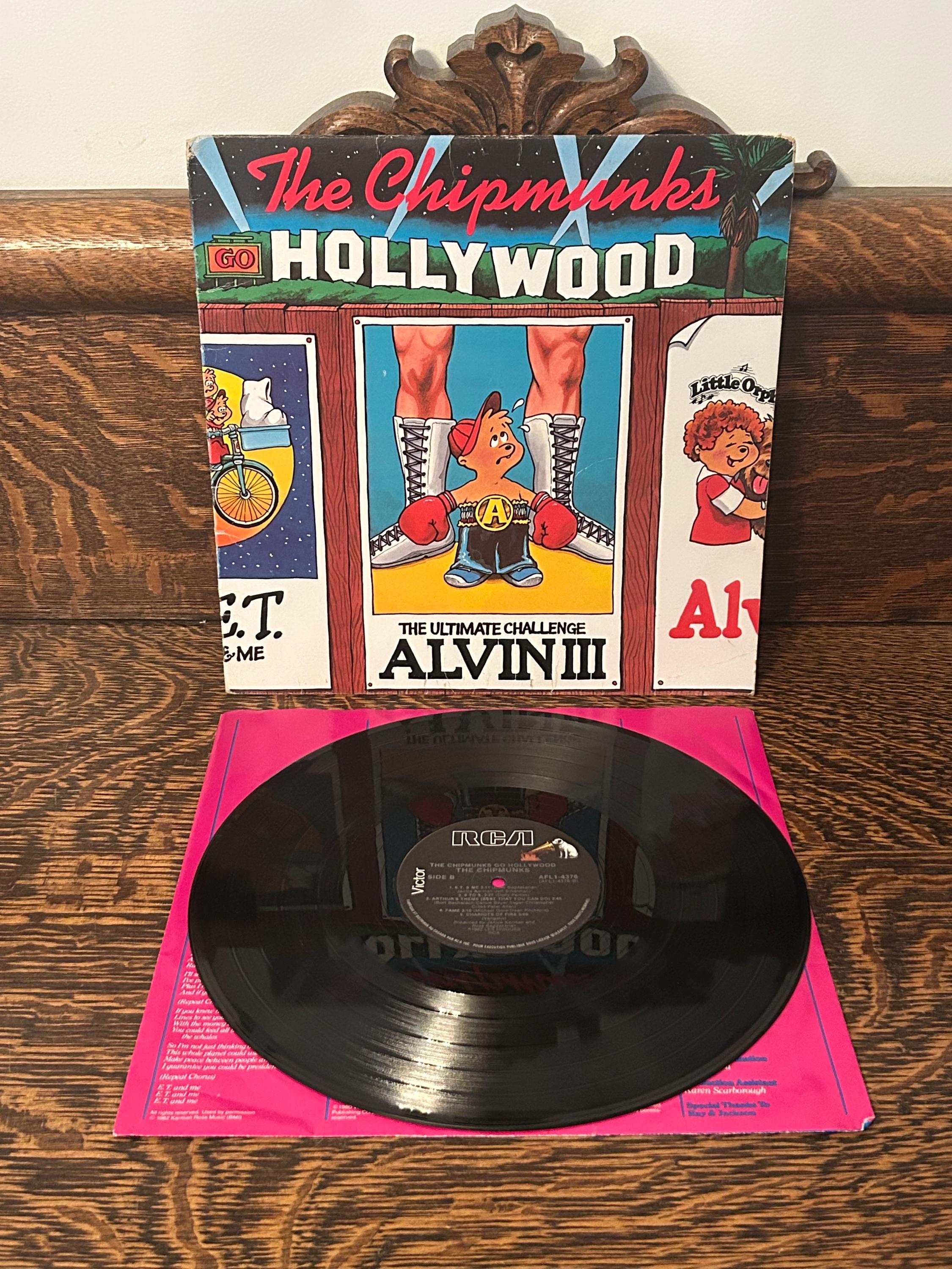 Alvin and the Chipmunks Vinyl Record 1982 the Chipmunks Go Alvin and the Chipmunks Vinyl Record 1982 the Chipmunks Go