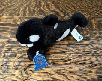 ヴィンテージ シャム シーワールド ぬいぐるみ、シャチのぬいぐるみ